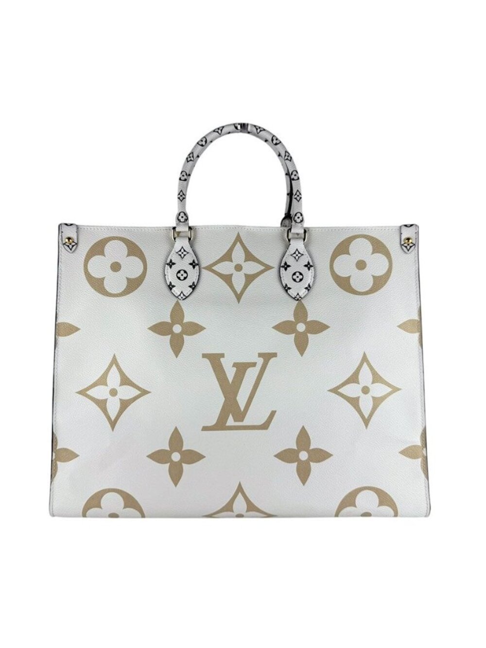 Louis Vuitton Shoulder Bag Handle Monogram Giant On The Go GM